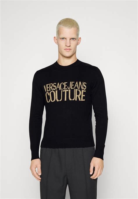 versace jeans trui heren|Versace Jeans black.